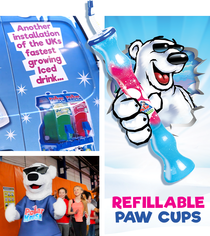 Refillable Paw Cups Refillable Paw Cups