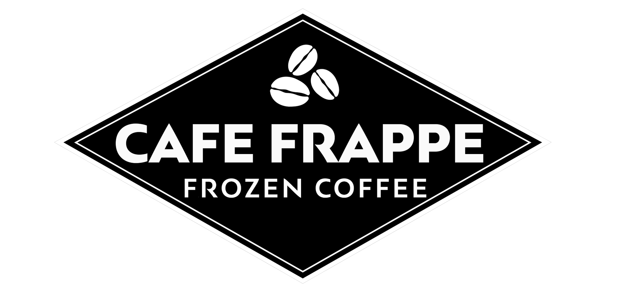 Cafe Frappe Logo Black